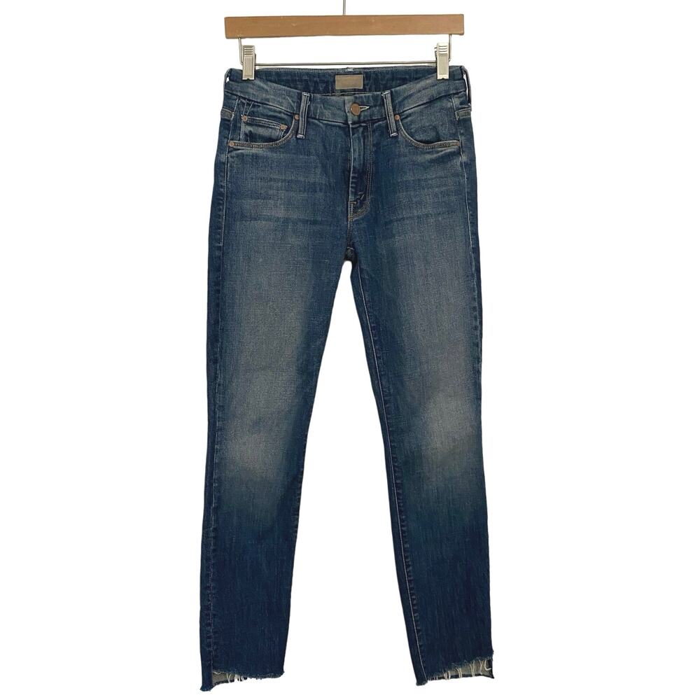 Mother The Looker Ankle Step Fray Jeans Women’s Size 24 Can’t Leave It alone